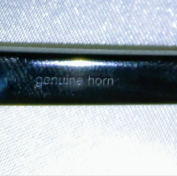 Luxury Moissanite Buffs With Genuine Ox Temples And Diamond Cut Blue Lenses